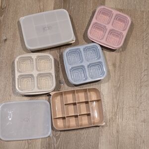 Joie Multi-Color Plastic Tray Set
